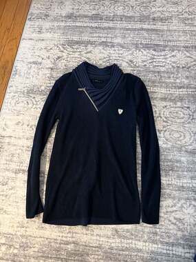 LCR Men's Wear Collection Shall Jacket Pullover 1/4 Zip Men's M Navy